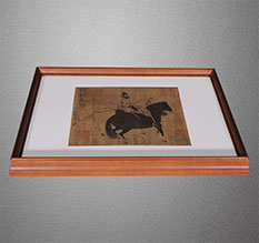 中山书画装裱配框服务案例