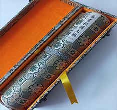 中山书画装裱案例